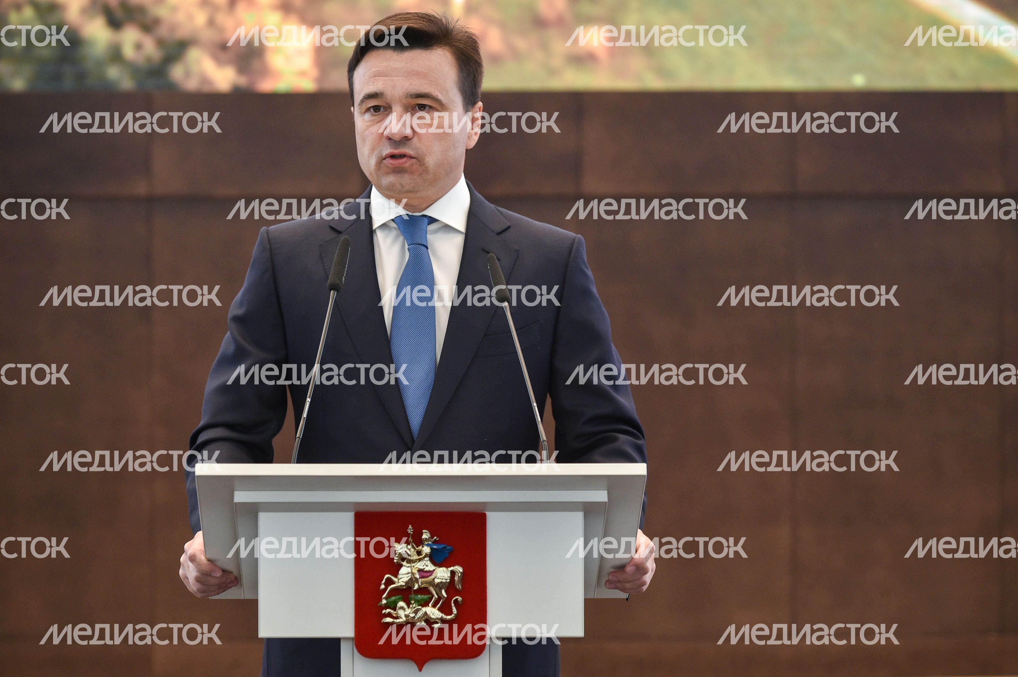 Награждение работников дорожного хозяйства губернатором МО