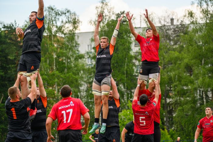 Чемпионат молодежных команд по регби в Щелково: «ВВА-Подмосковье-м» – «СлаваМАР»