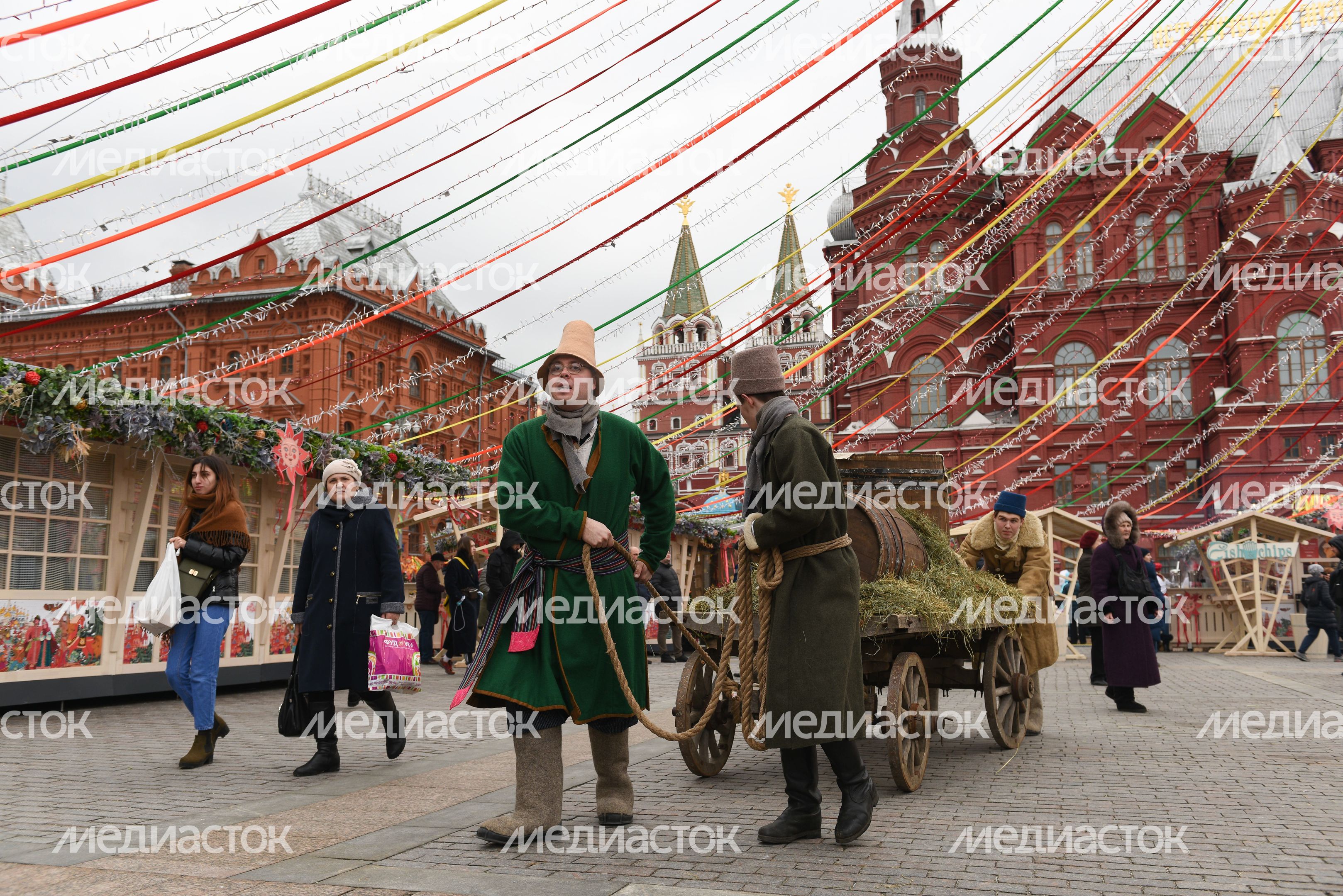 Открытие фестиваля «Московская Масленица»