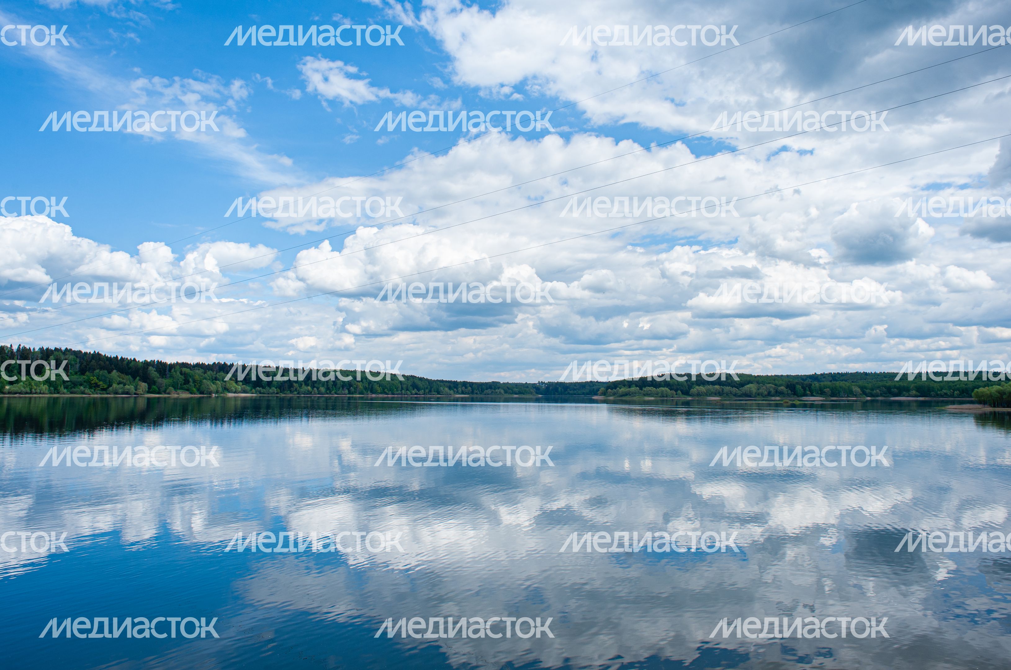 Весенние виды города Руза