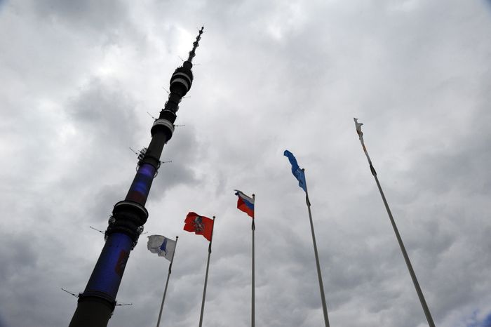 Телебашня Останкино в Москве