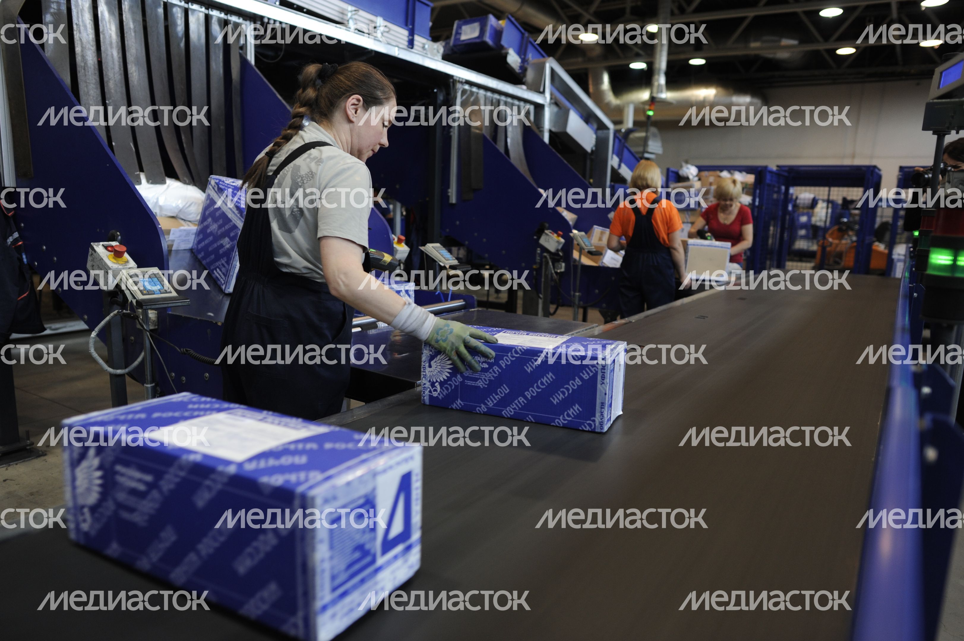 Автоматизированный сортировочный центр «Почты России»