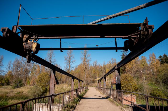 Осенние виды Горбовской ГЭС