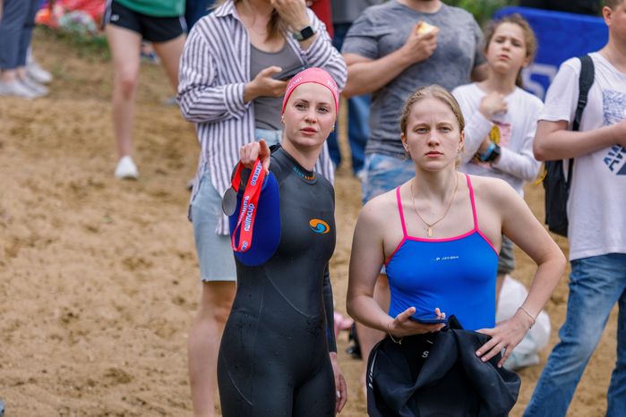 Заплыв на открытой воде Swimcup на Кореневском карьере в Люберцах