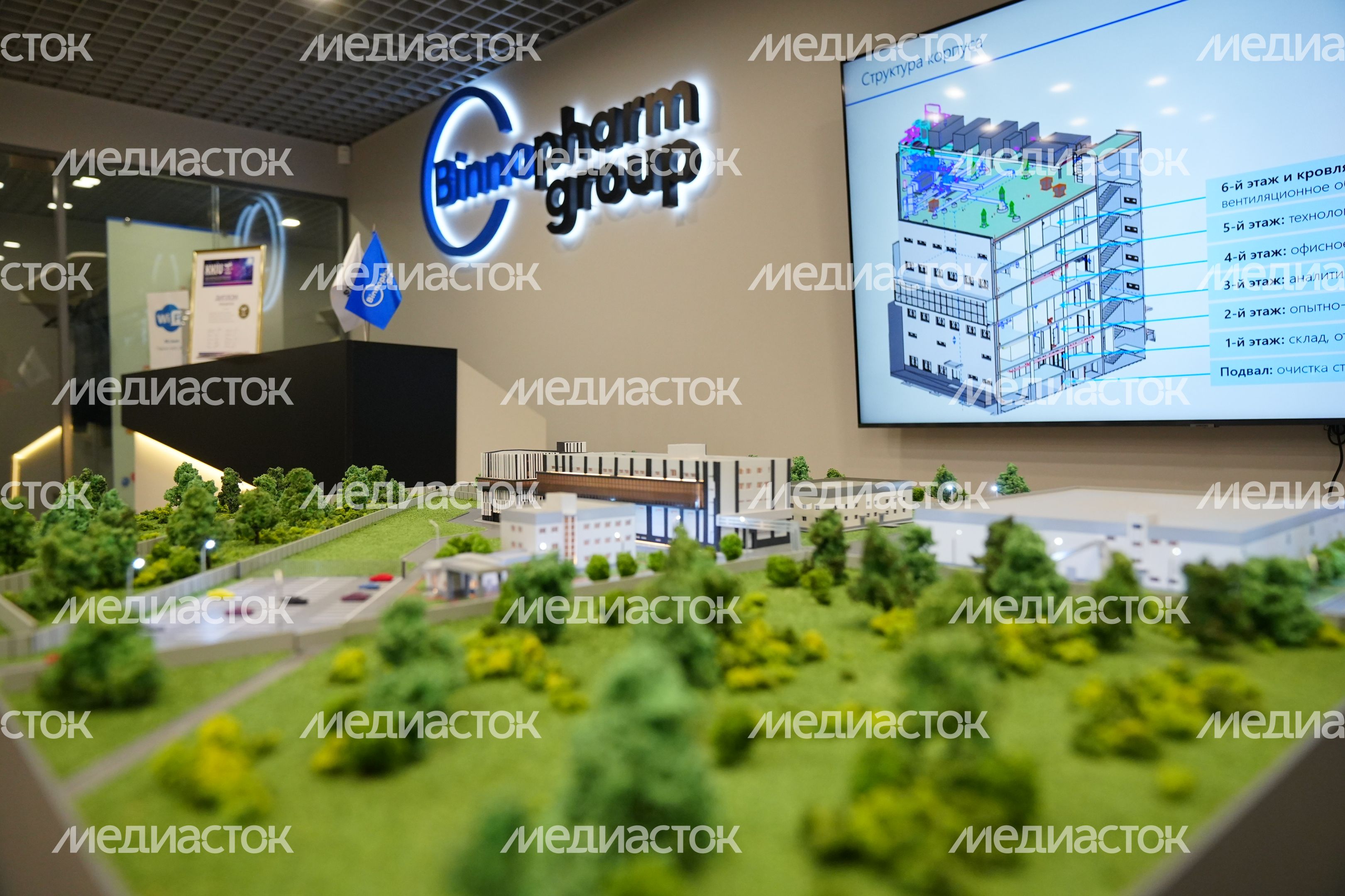 Губернатору представили проект развития R&D-Центра фармкомпании «Биннофарм Групп» в Красногорске