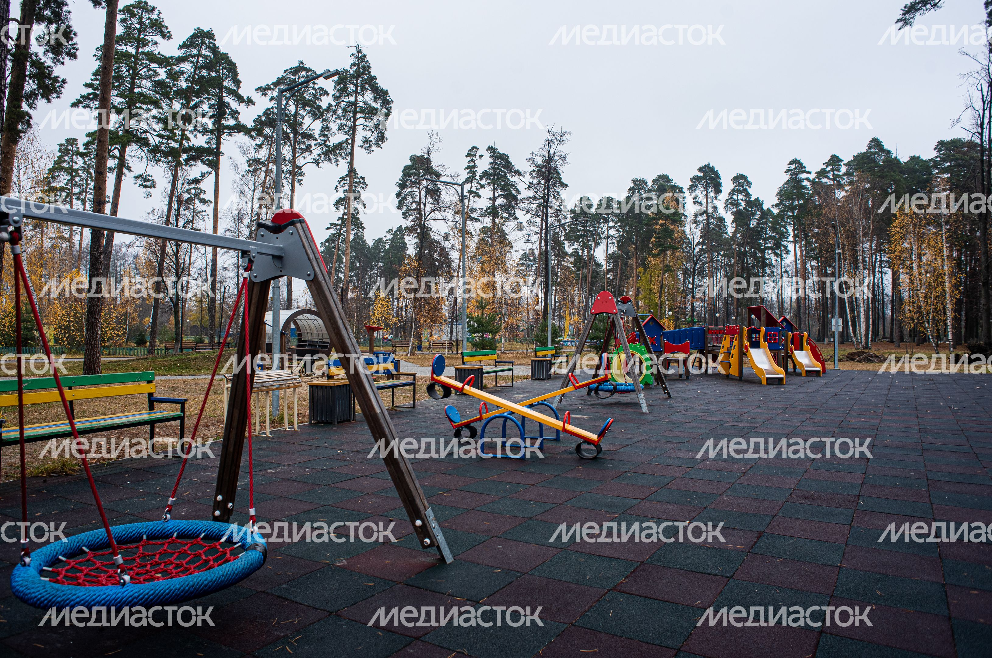 Осенние виды города Шатура