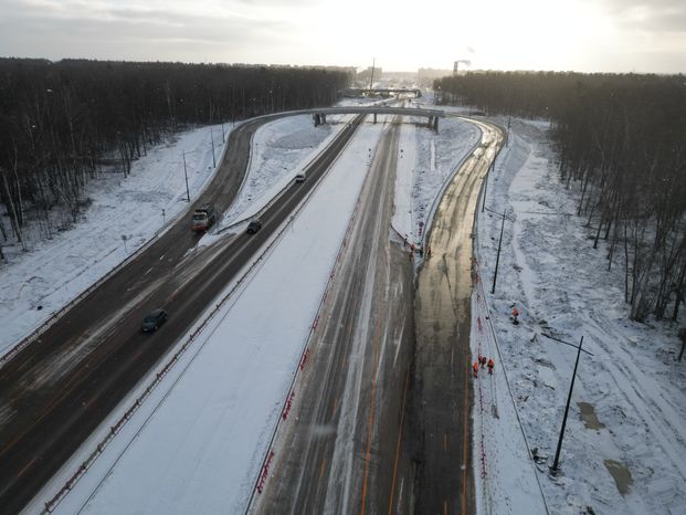 Первый участок Южно-Лыткаринской автомагистрали открыли в Ленинском округе