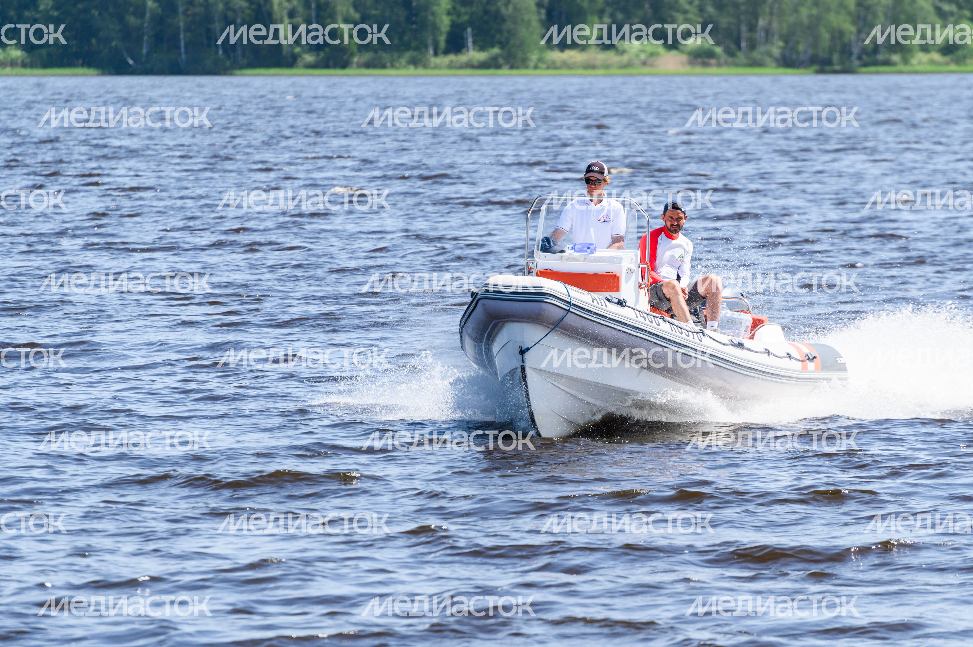 Регата на Пестовском водохранилище в Мытищах