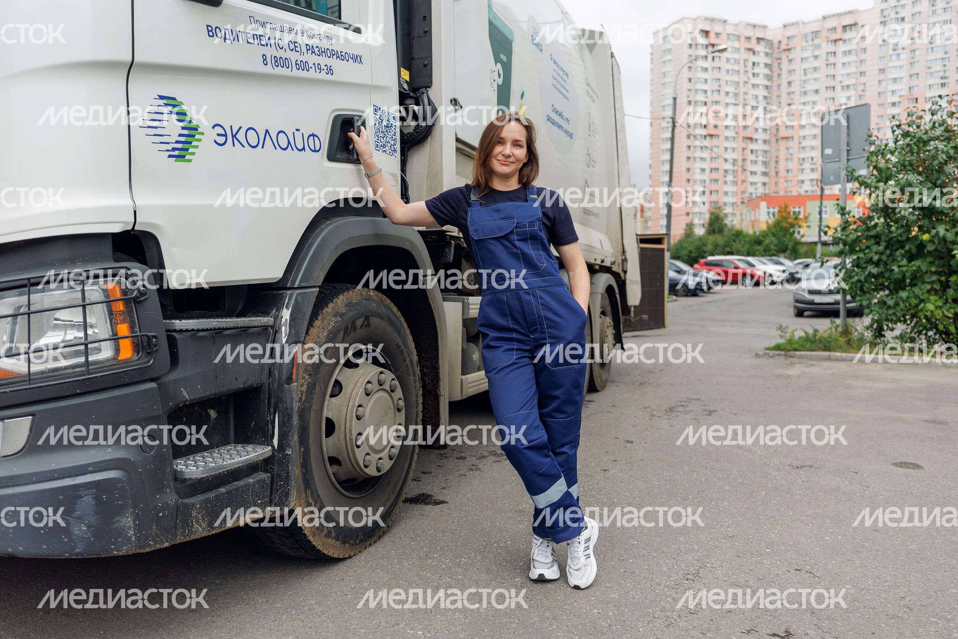 Водитель мусоровоза в Подмосковье Водитель мусоровоза в Подмосковье