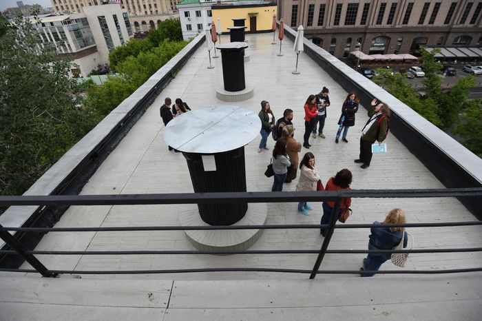 Памятник конструктивизма «Дом Наркомфина» в Москве