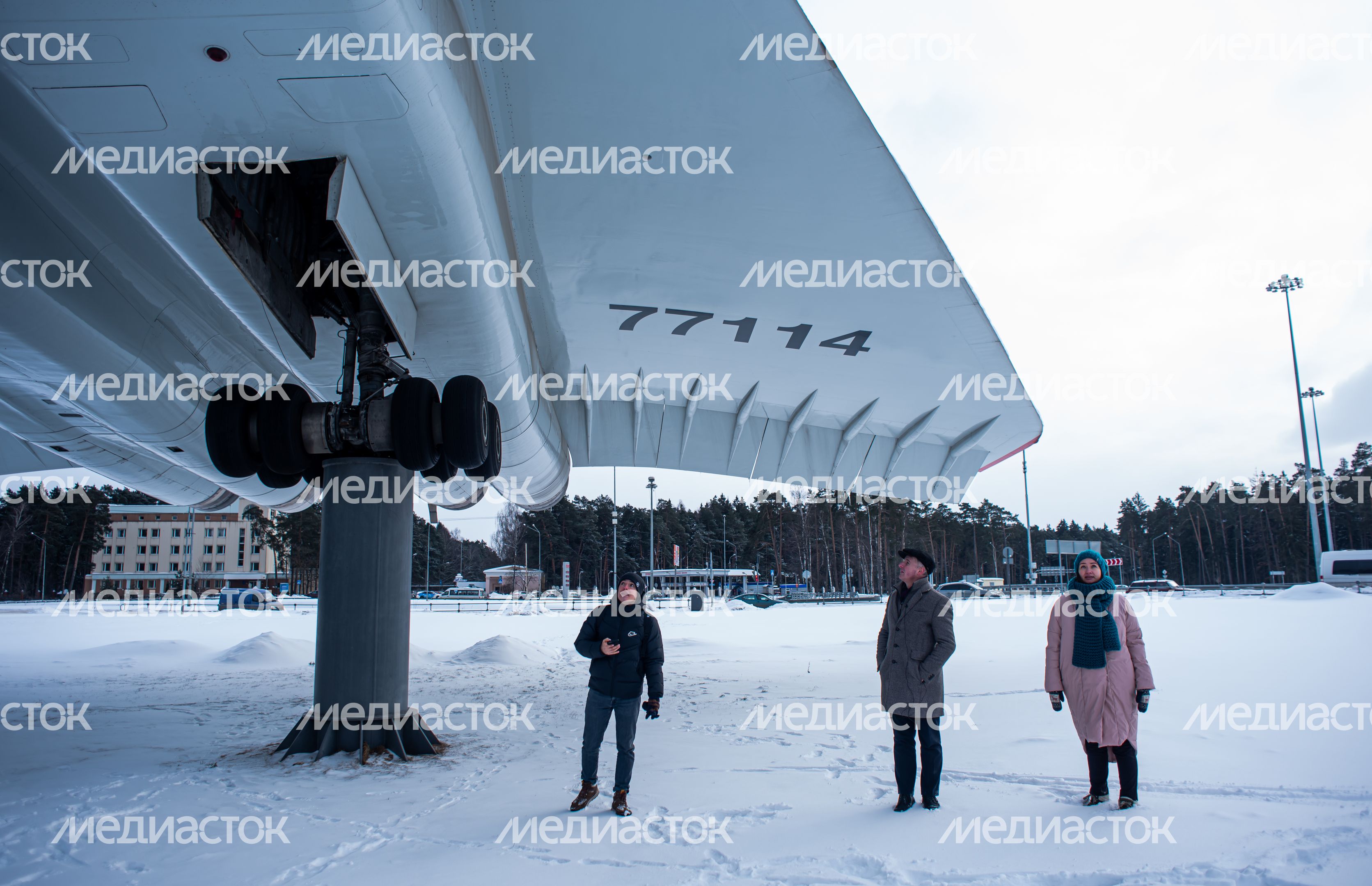 Зимние виды города Жуковский