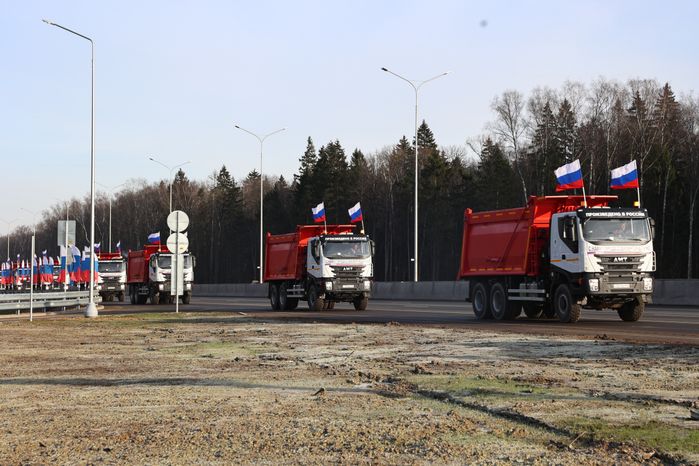 Запуск движения по реконструированному участку трассы М-3 "Украина"