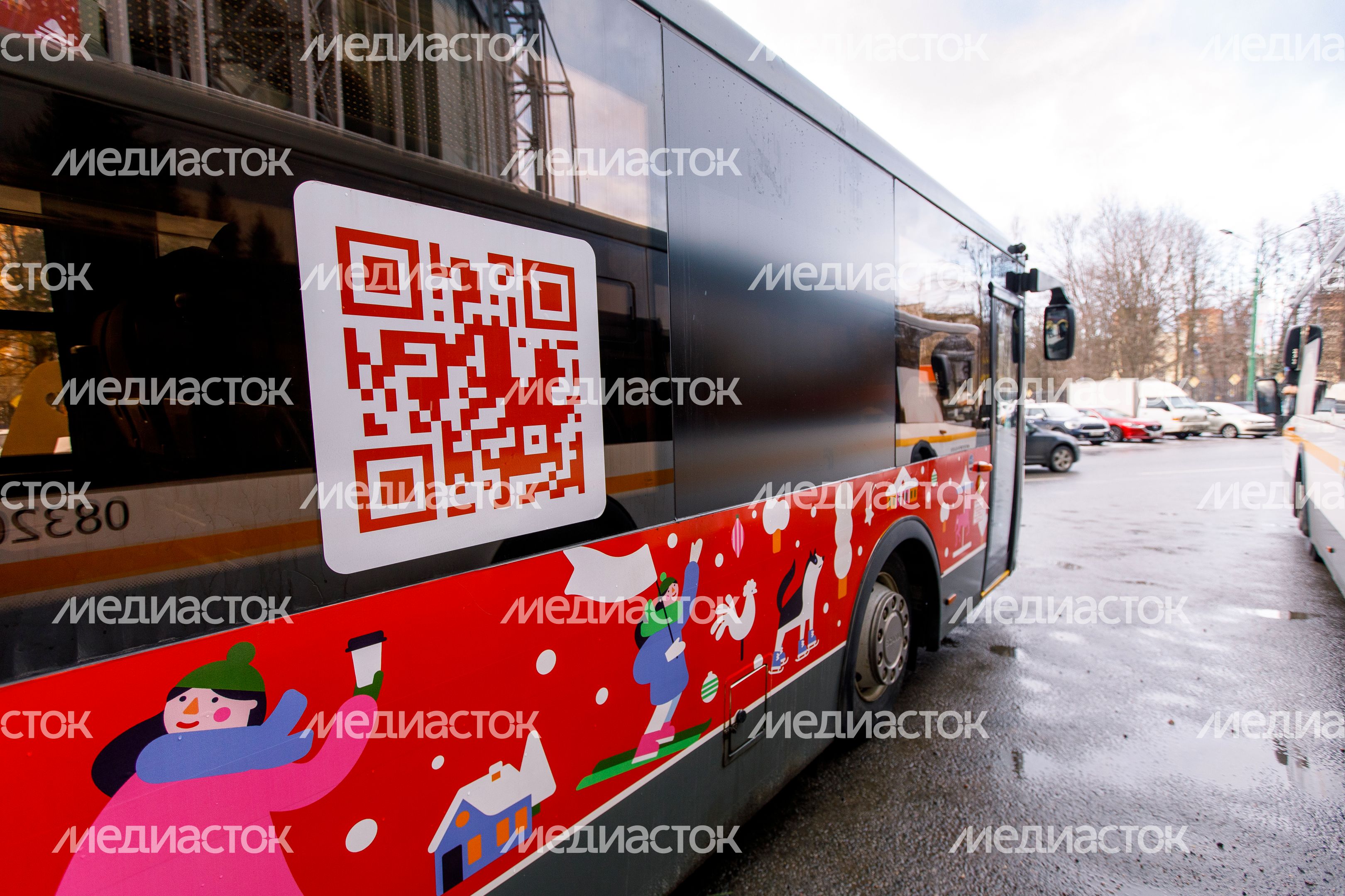 Химки. Брендированный автобус Мострансавто «Зима в Подмосковье» Химки. Брендированный автобус Мострансавто «Зима в Подмосковье»