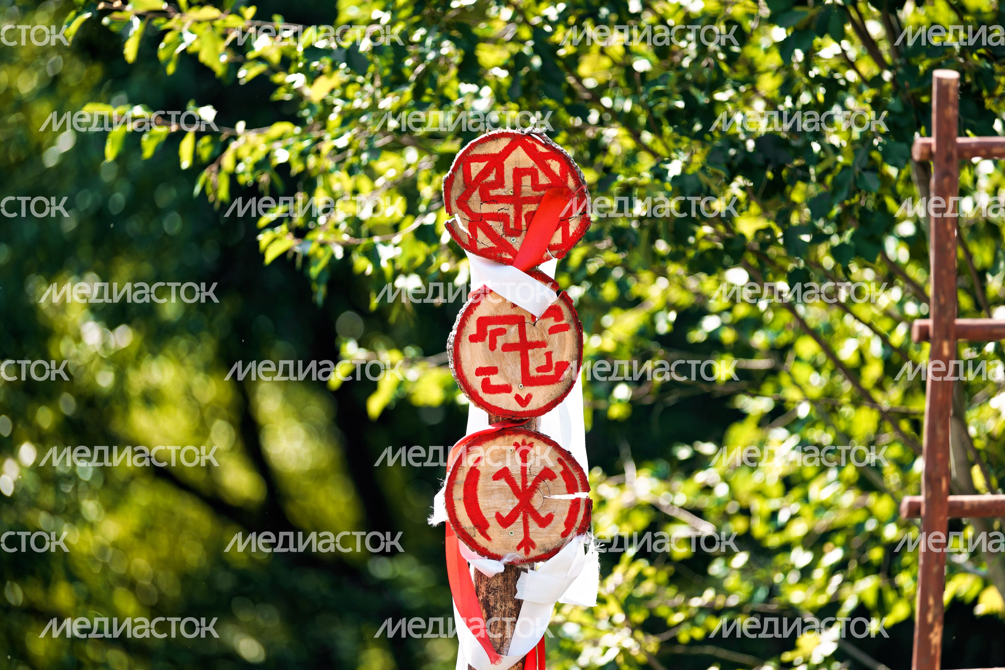 Этнический фестиваль «Там, где цветет папоротник» в лесопарке «Городской лес» Домодедово