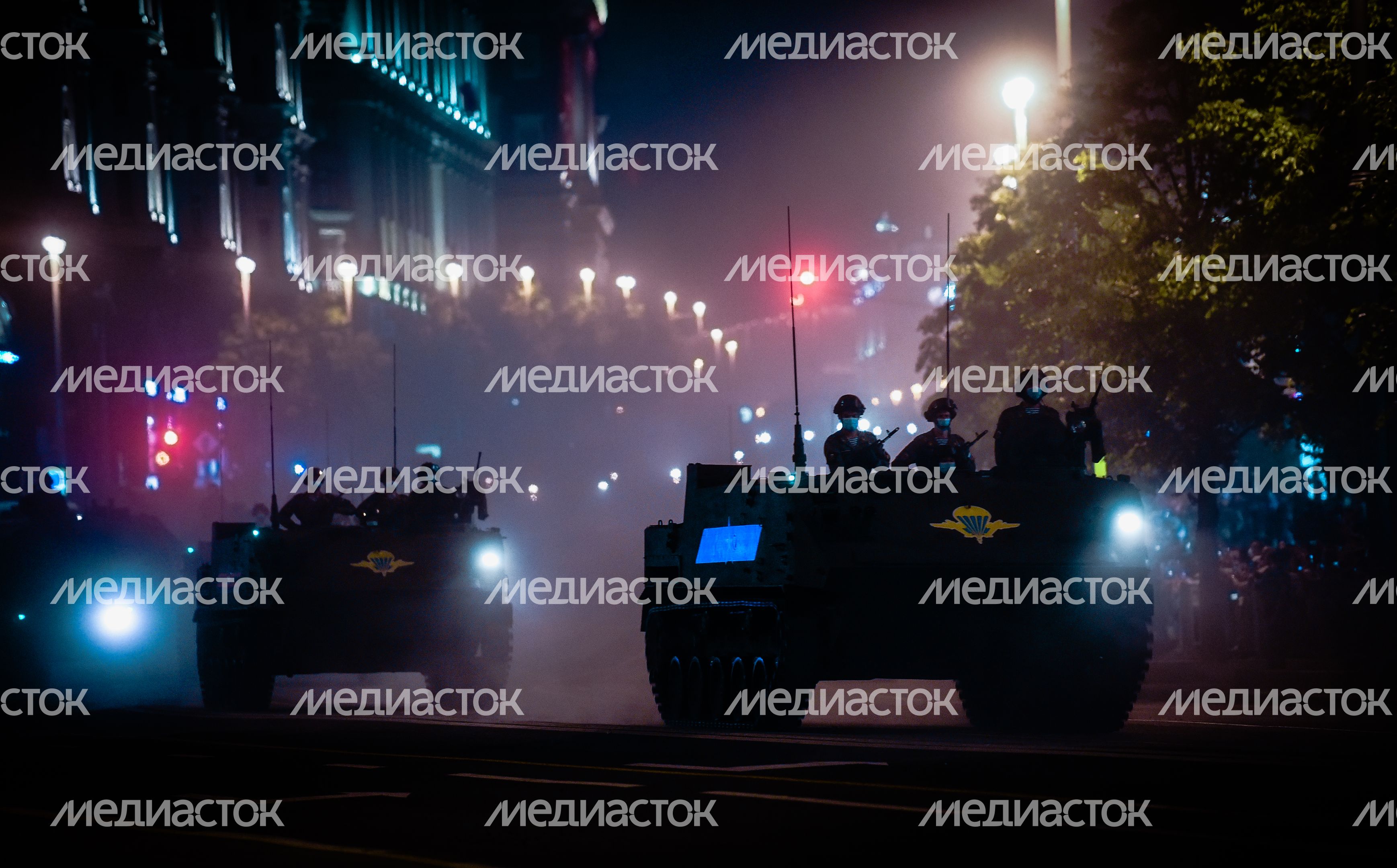 Вторая репетиция парада Победы в Москве