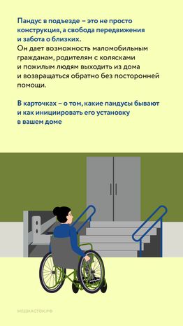 Как сделать вход в подъезд доступным вертикаль 02