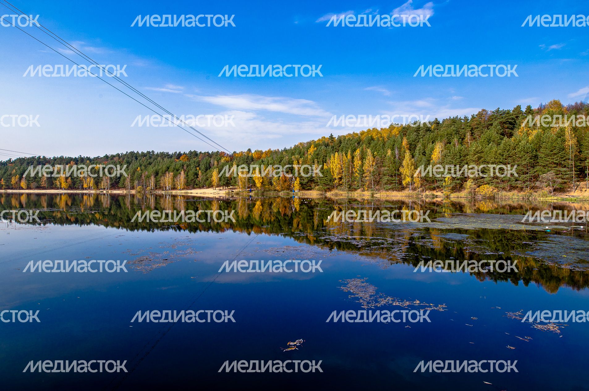Осенние виды Волкушинского карьера