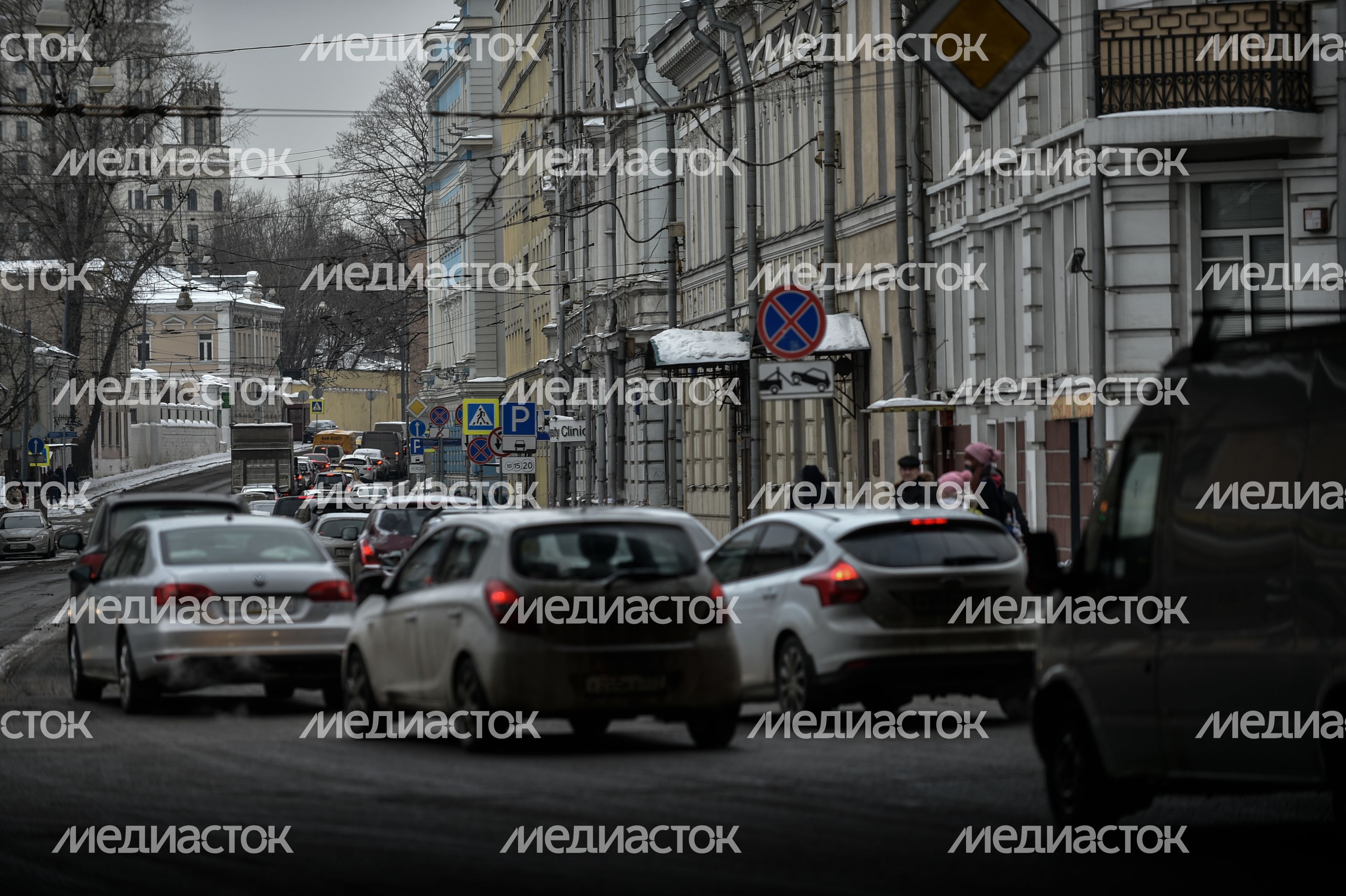 Дорожная ситуация в Москве