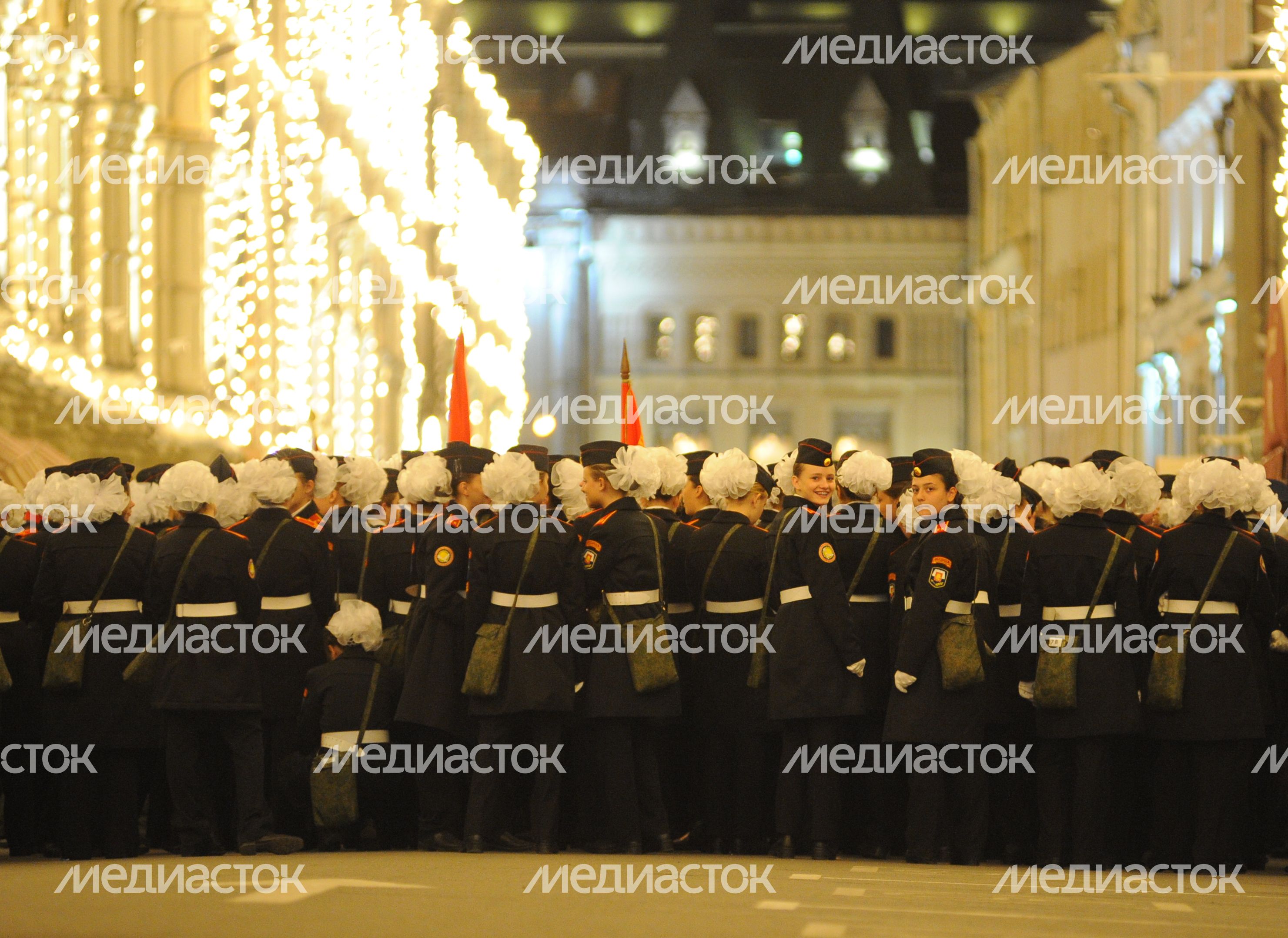 Репетиция Парада Победы на Красной площади в Москве
