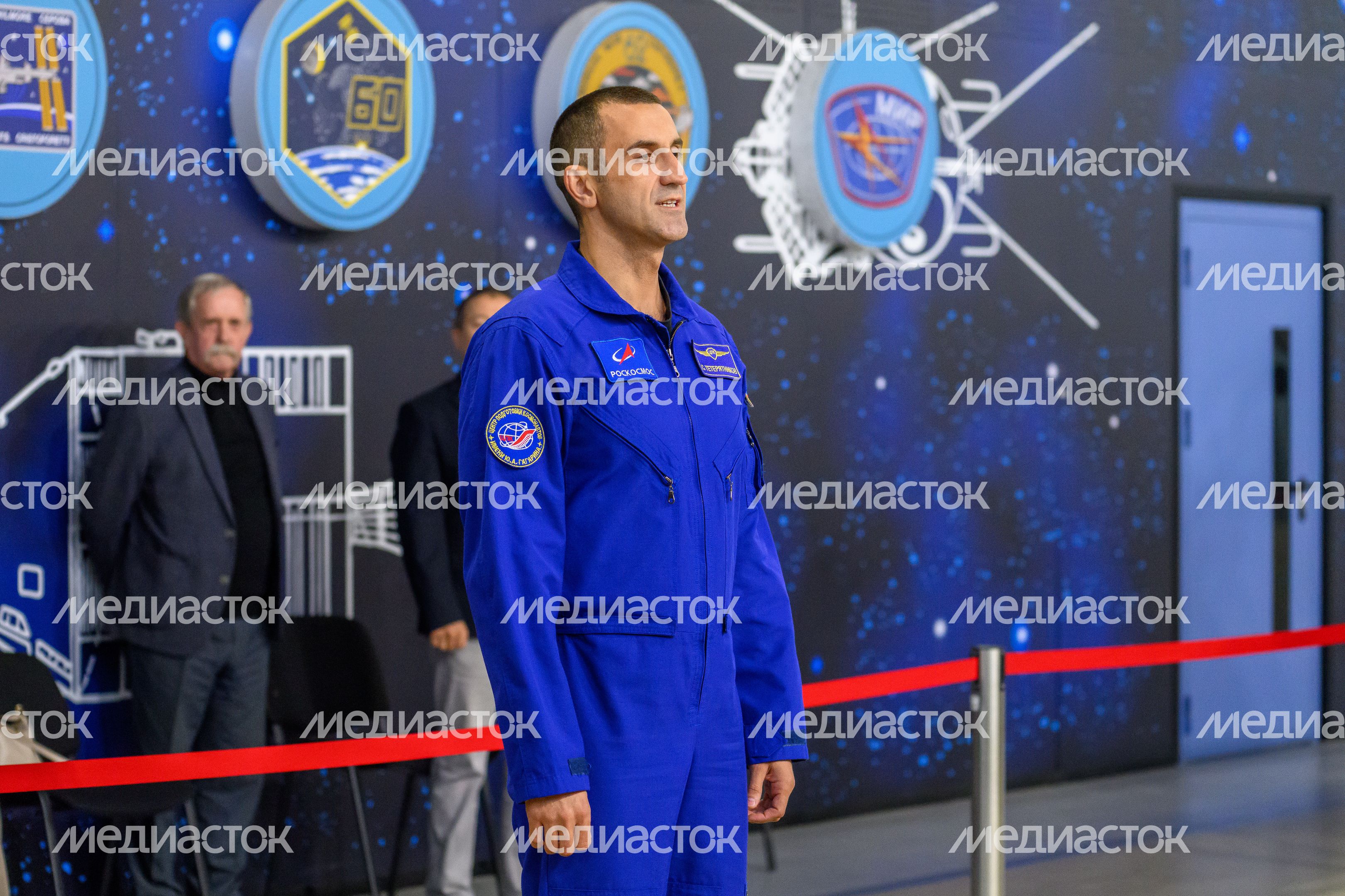 Космонавт Роскосмоса Сергей Тетерятников на комплексной тренировке в Центре подготовки космонавтов Звездного городка Космонавт Роскосмоса Сергей Тетерятников на комплексной тренировке в Центре подготовки космонавтов Звездного городка