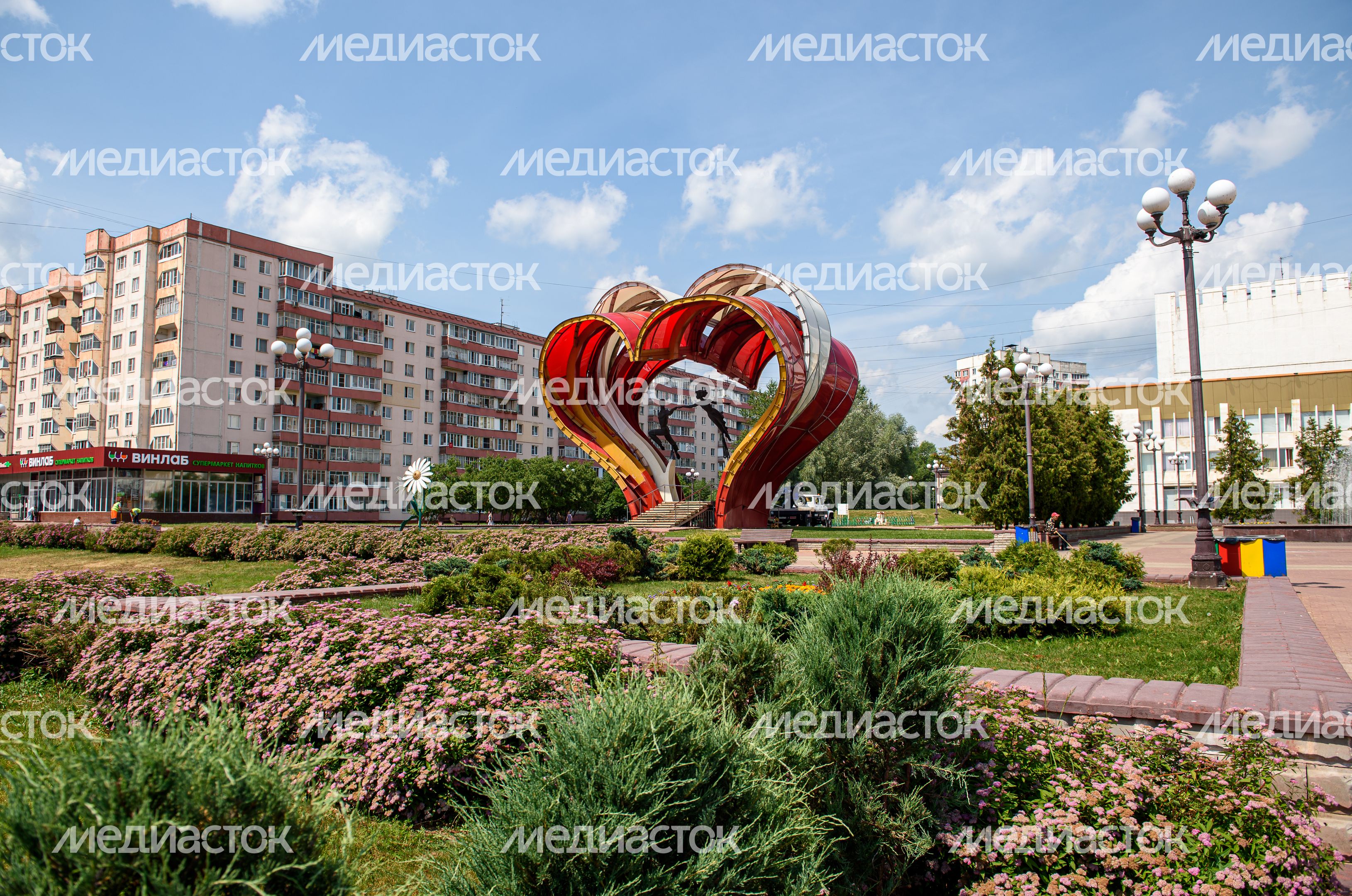 Летние виды города Наро-Фоминск