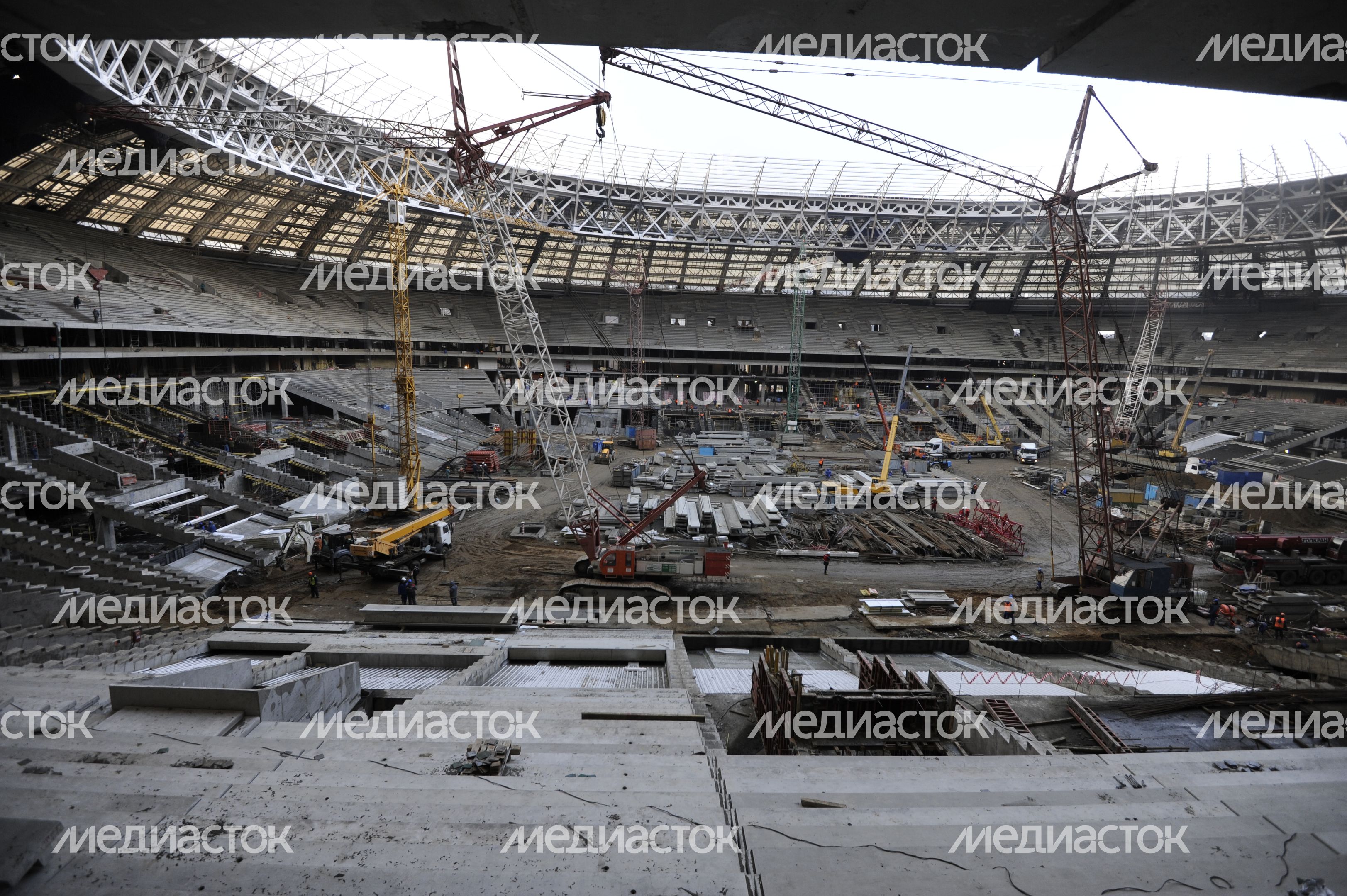 Реконструкция стадиона «Лужники»