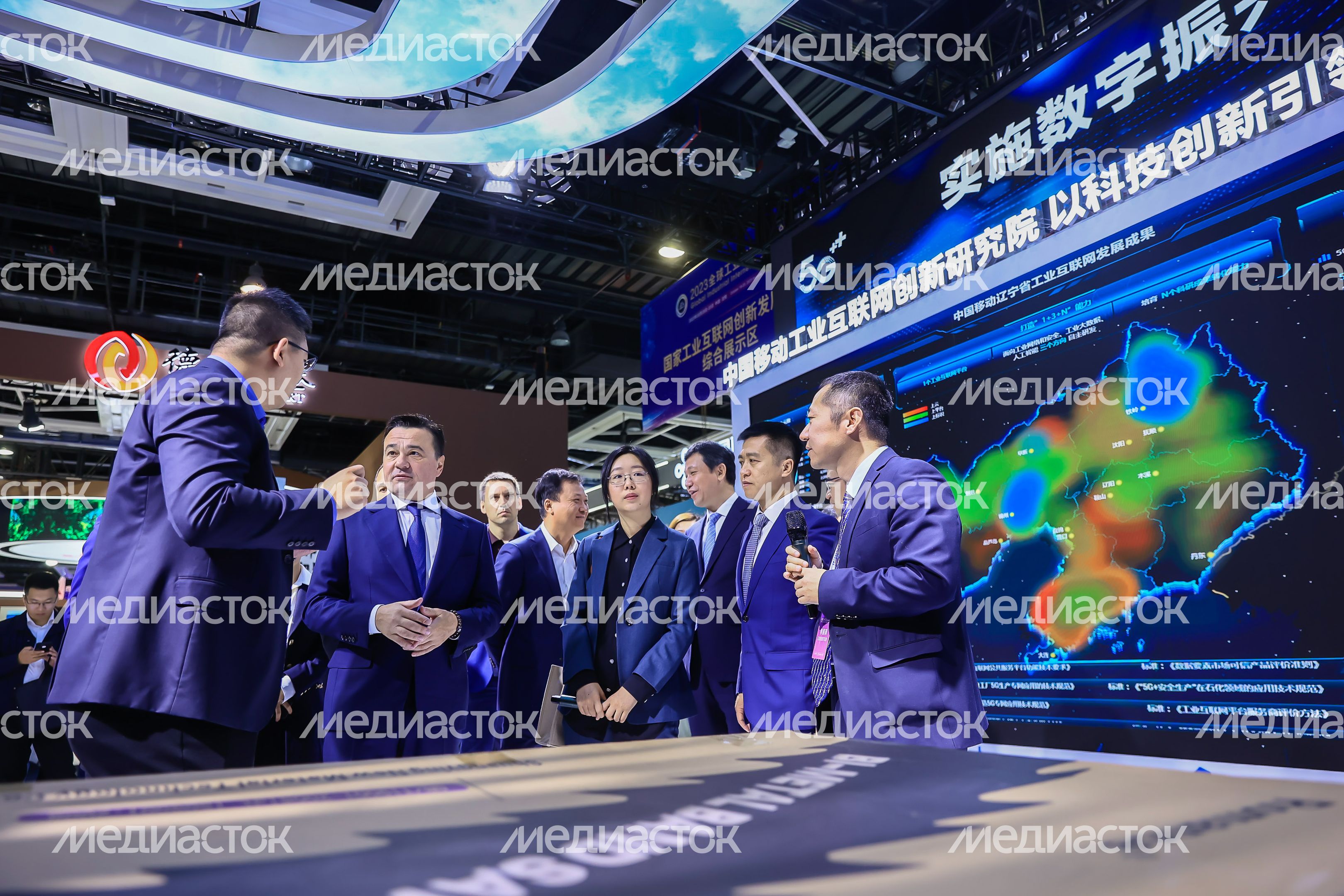 Посещение выставки высоких технологий в Шэньяне Губернатором Подмосковья