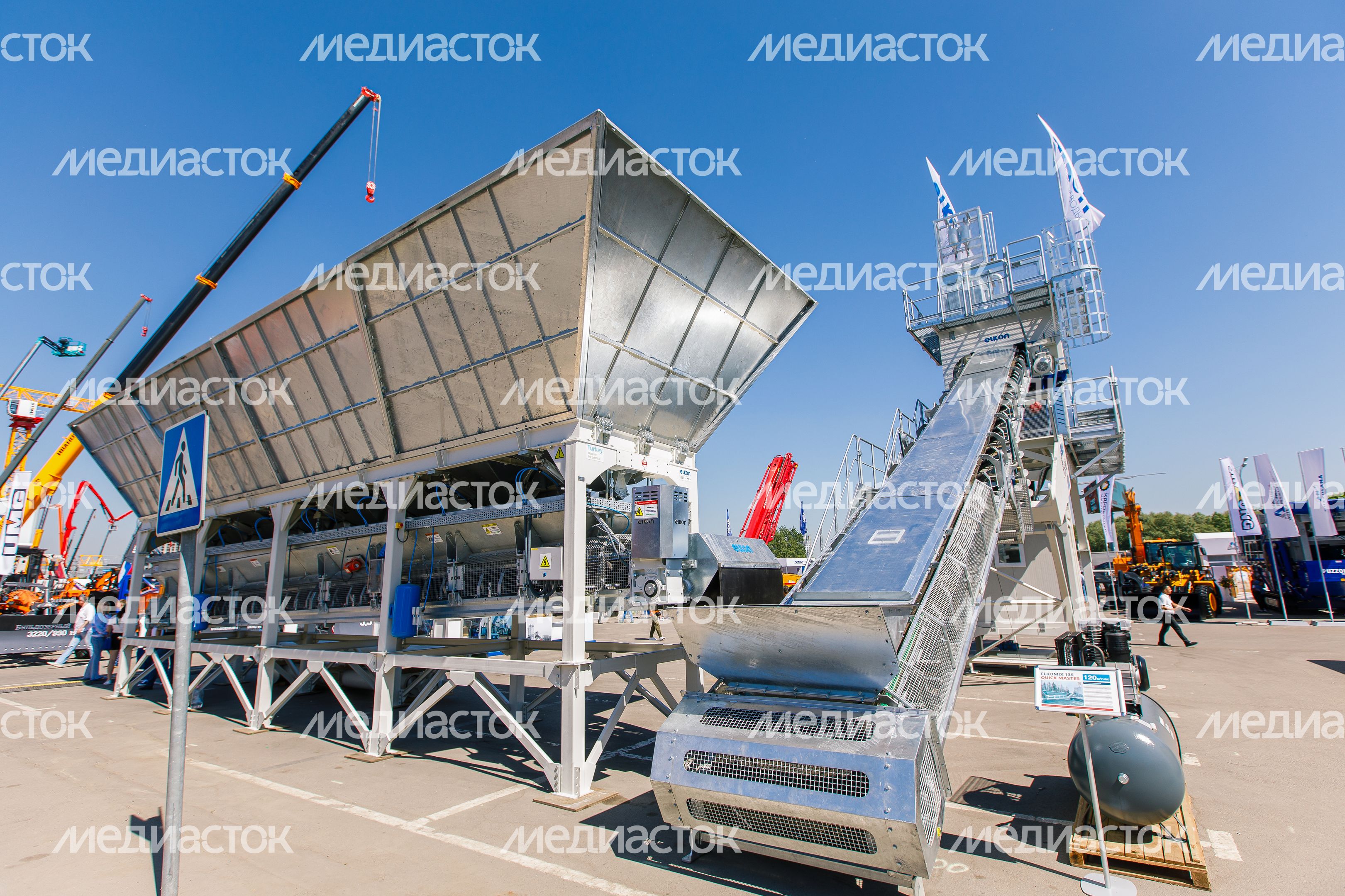 Выставка строительной техники и технологий CTT EXPO в красногорском МВЦ «Крокус Экспо»