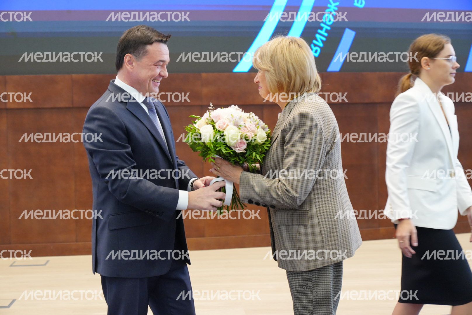 Торжественное мероприятие, посвященное Дню учителя, с участием Губернатора Подмосковья