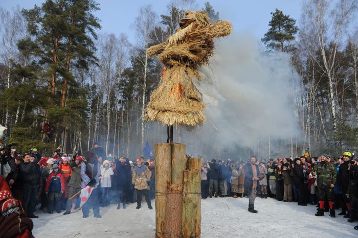 Бакшевская масленица в Одинцовском районе