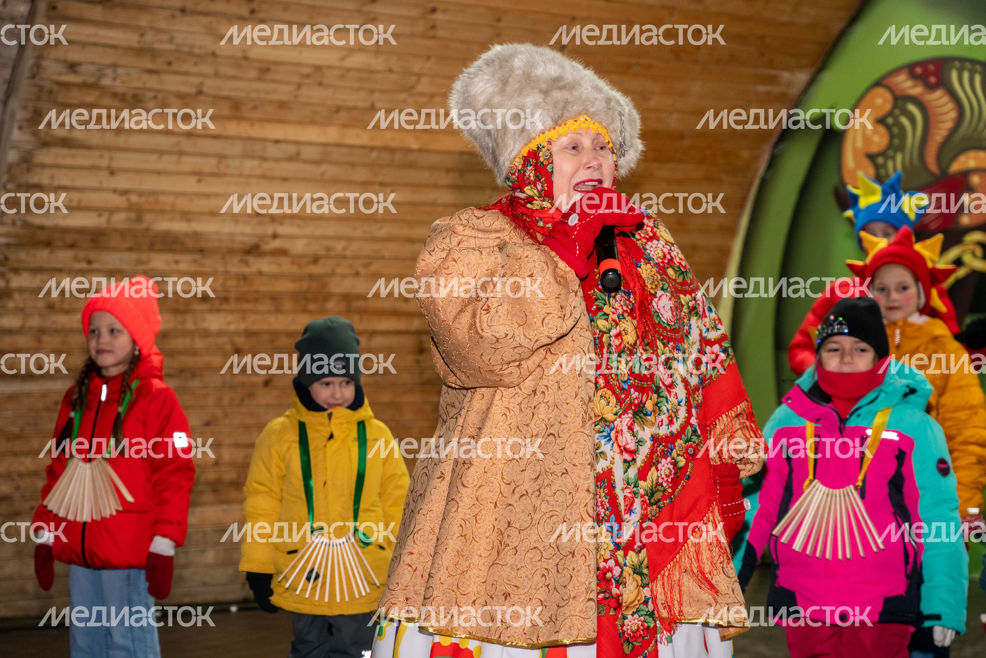 Открытие зимнего сезона в детском городке «Сказочный» Красногорска