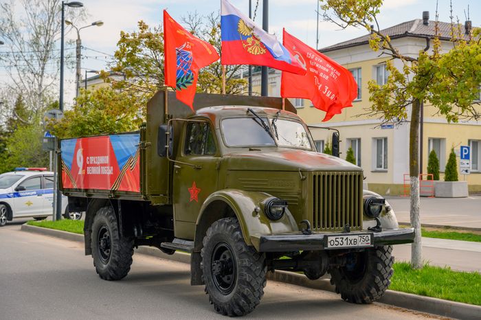 55-й автомотопробег в Дмитрове ко Дню Победы