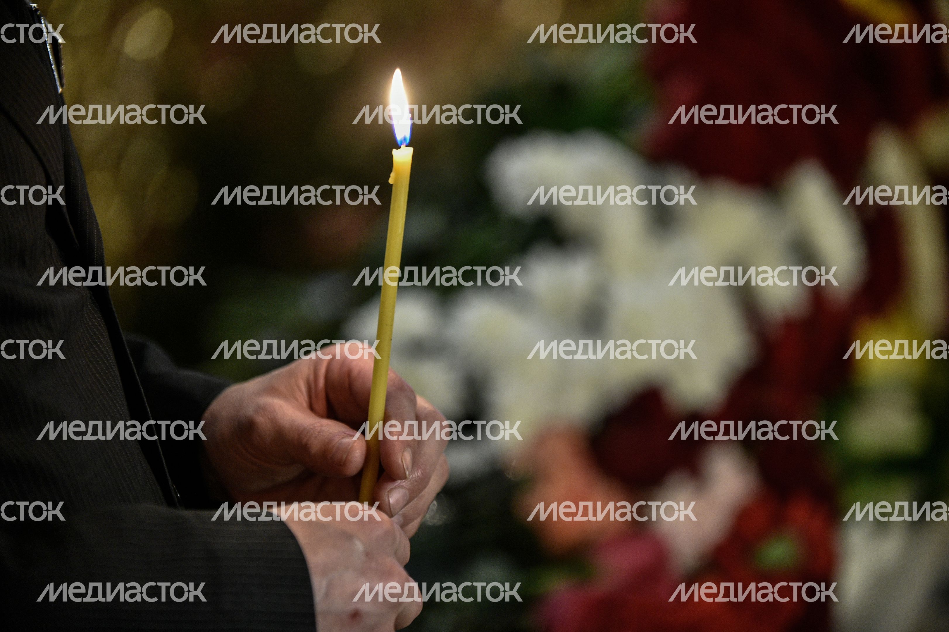Отпевание Валерия Халилова