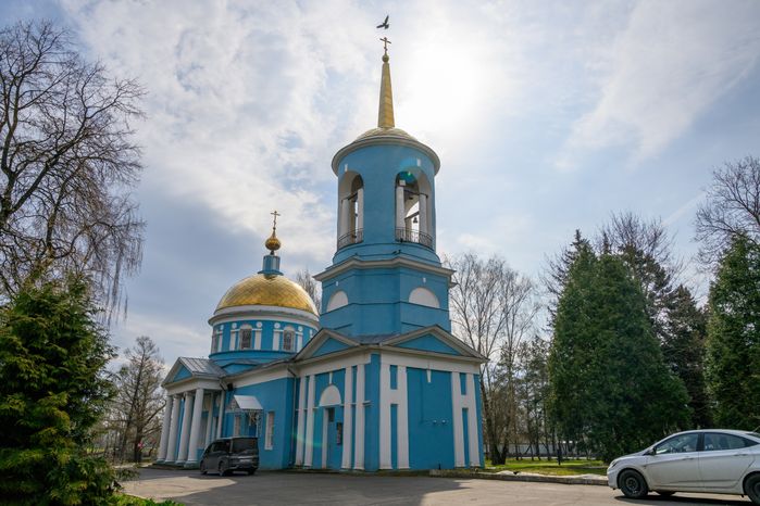 Знаменский храм в селе Непецино округа Коломна