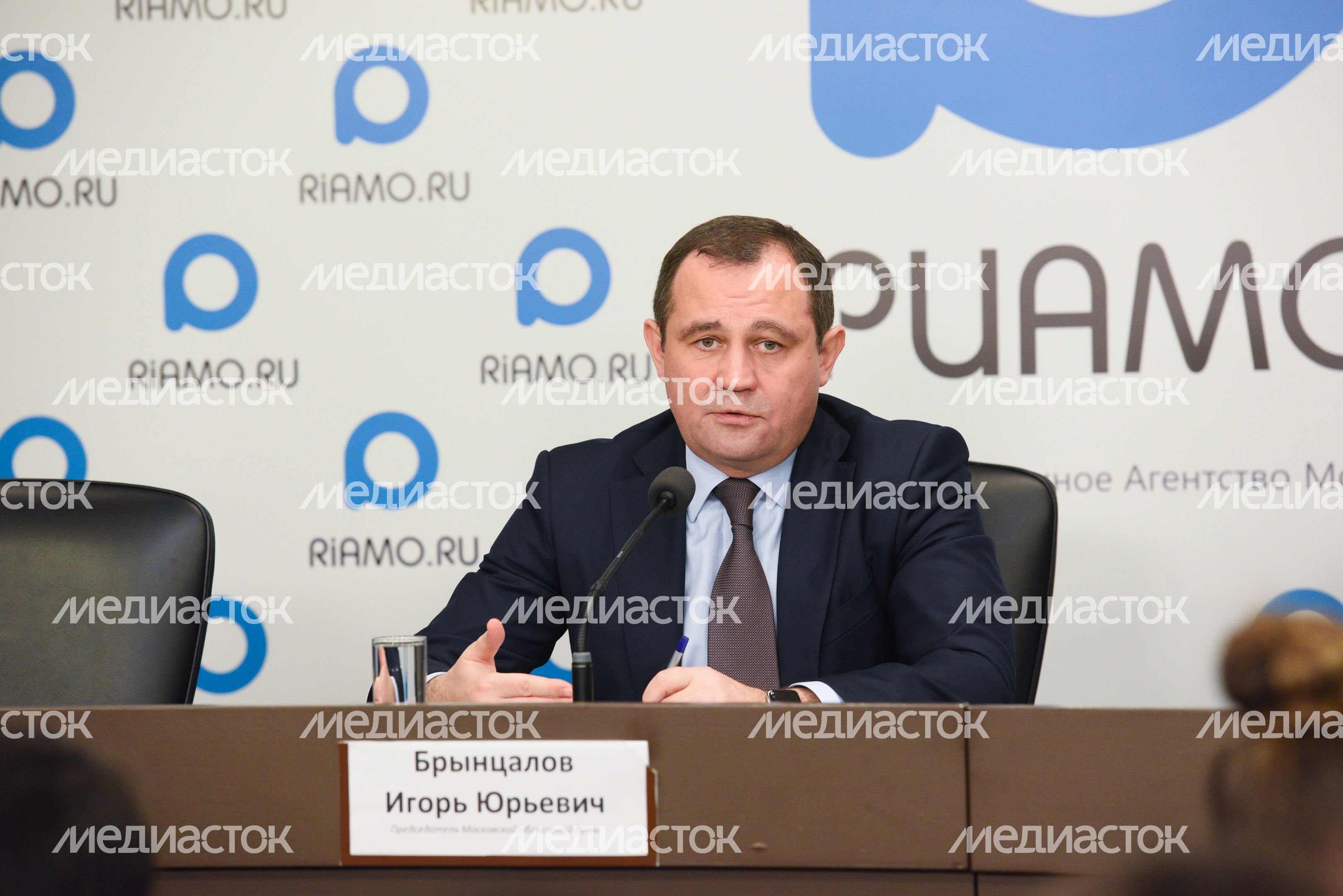 Пресс-конференция председателя Московского областного парламента Игоря Брынцалова, посвященная итогам работы Думы за 2019 год
