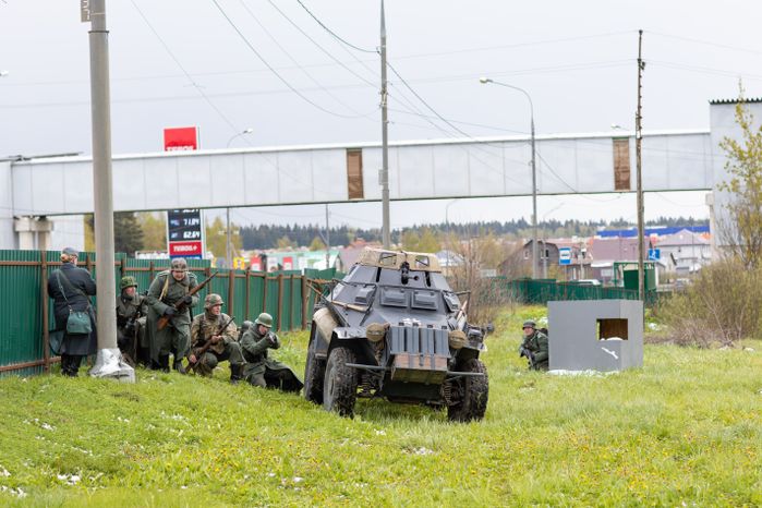 Военно-историческая реконструкция "Третий удар. Освобождение Крыма"