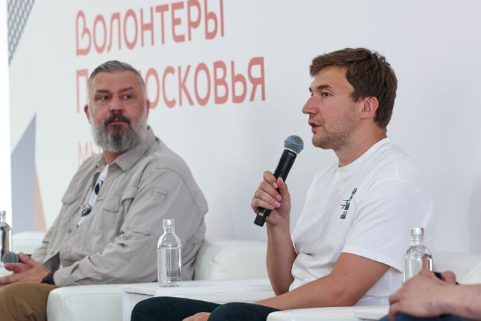 Панельная дискуссия с волонтерами-героями, устранявшими последствия чрезвычайных ситуаций