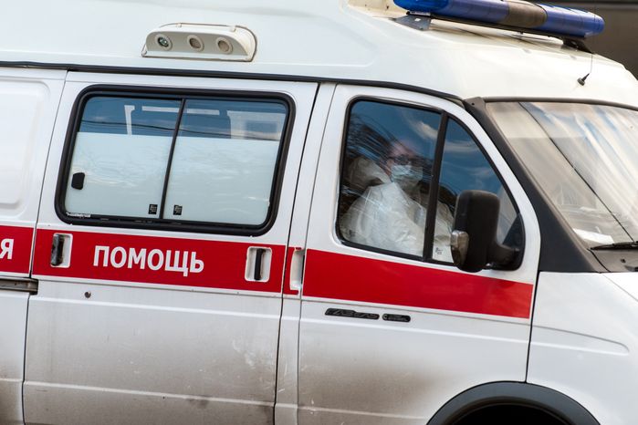 Временный госпиталь в конгрессно-выставочном центре «Сокольники»
