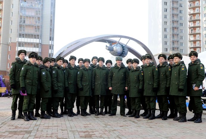 Открытие Аллеи Космонавтов в Красногорске