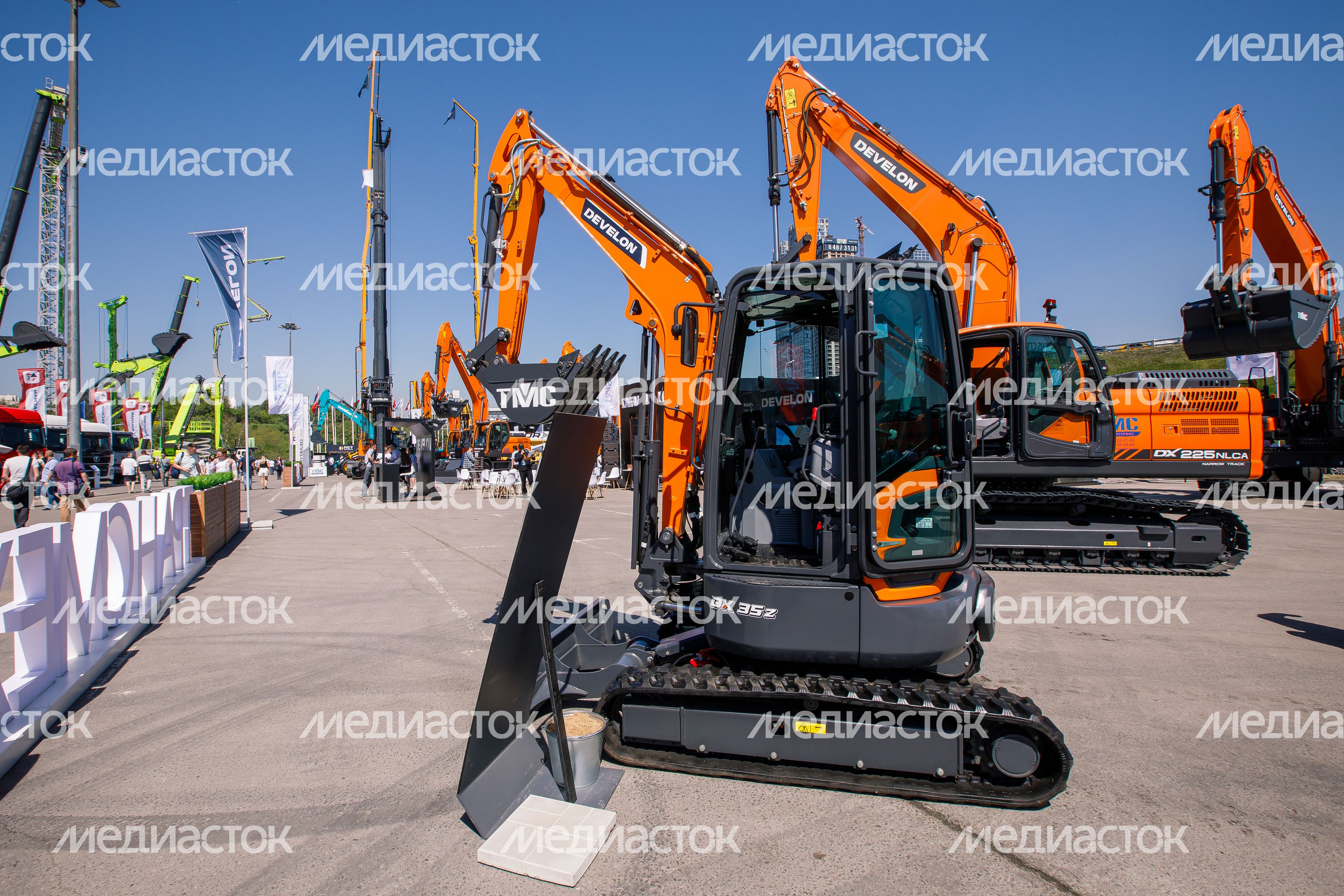 Выставка строительной техники и технологий CTT EXPO в красногорском МВЦ «Крокус Экспо»