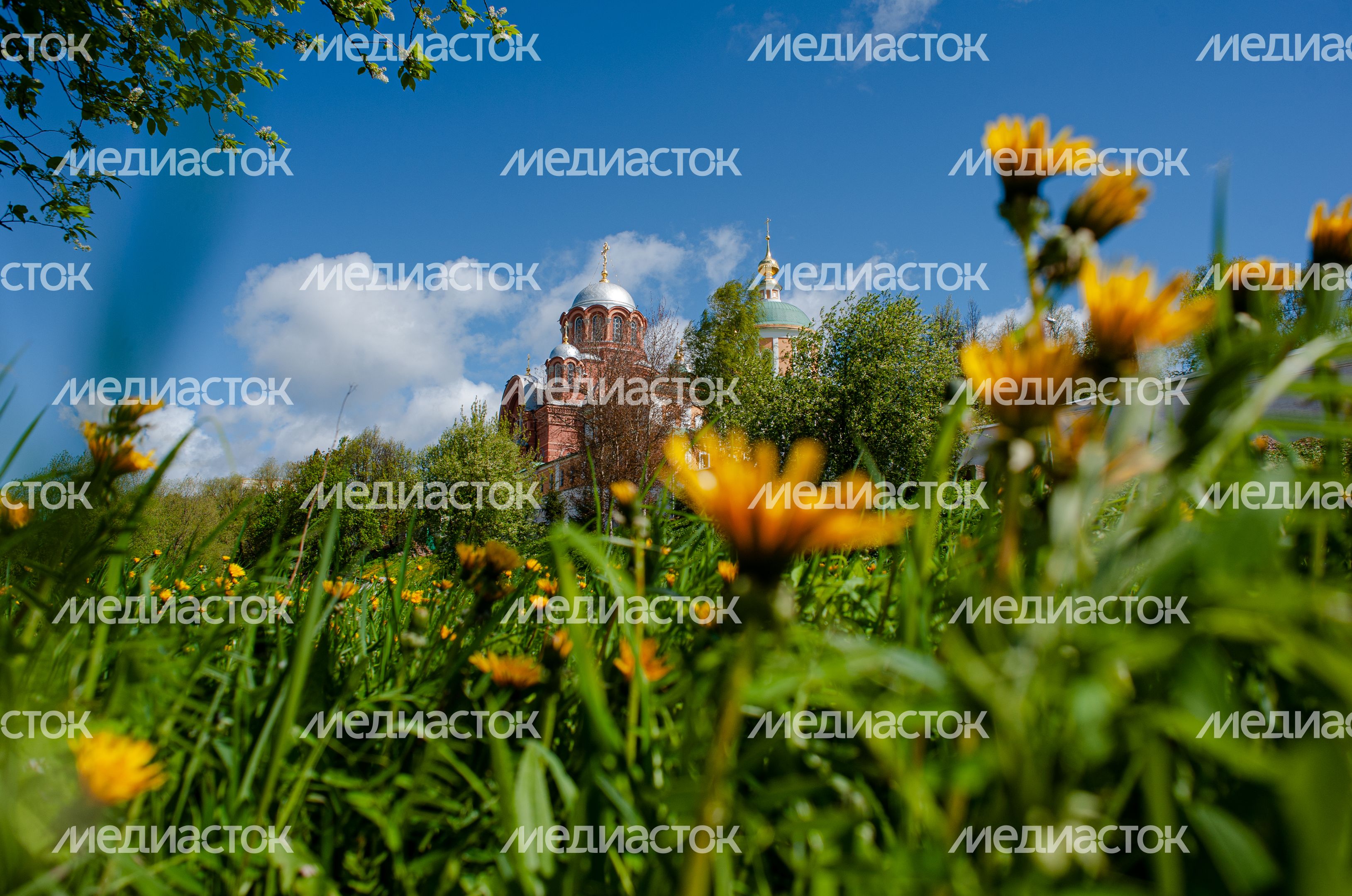 Весенние виды города Хотьково