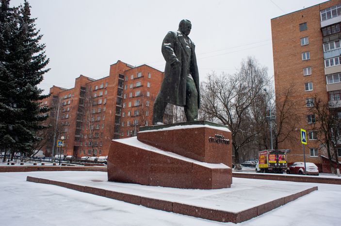 Зимние виды города Королёв
