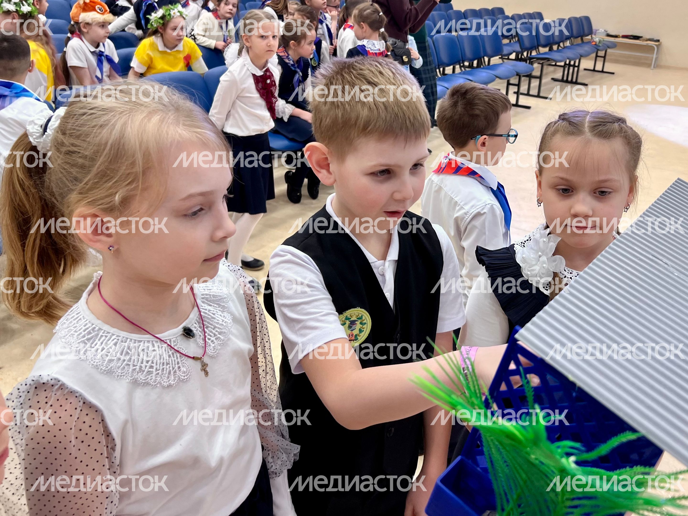 В Красногорской школе №15 прошёл экоурок по обращению с отходами