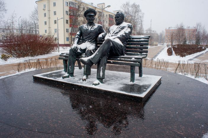 Зимние виды города Королёв