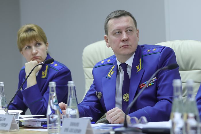 Сергей Забатурин на расширенном заседании коллегии прокуратуры Московской области