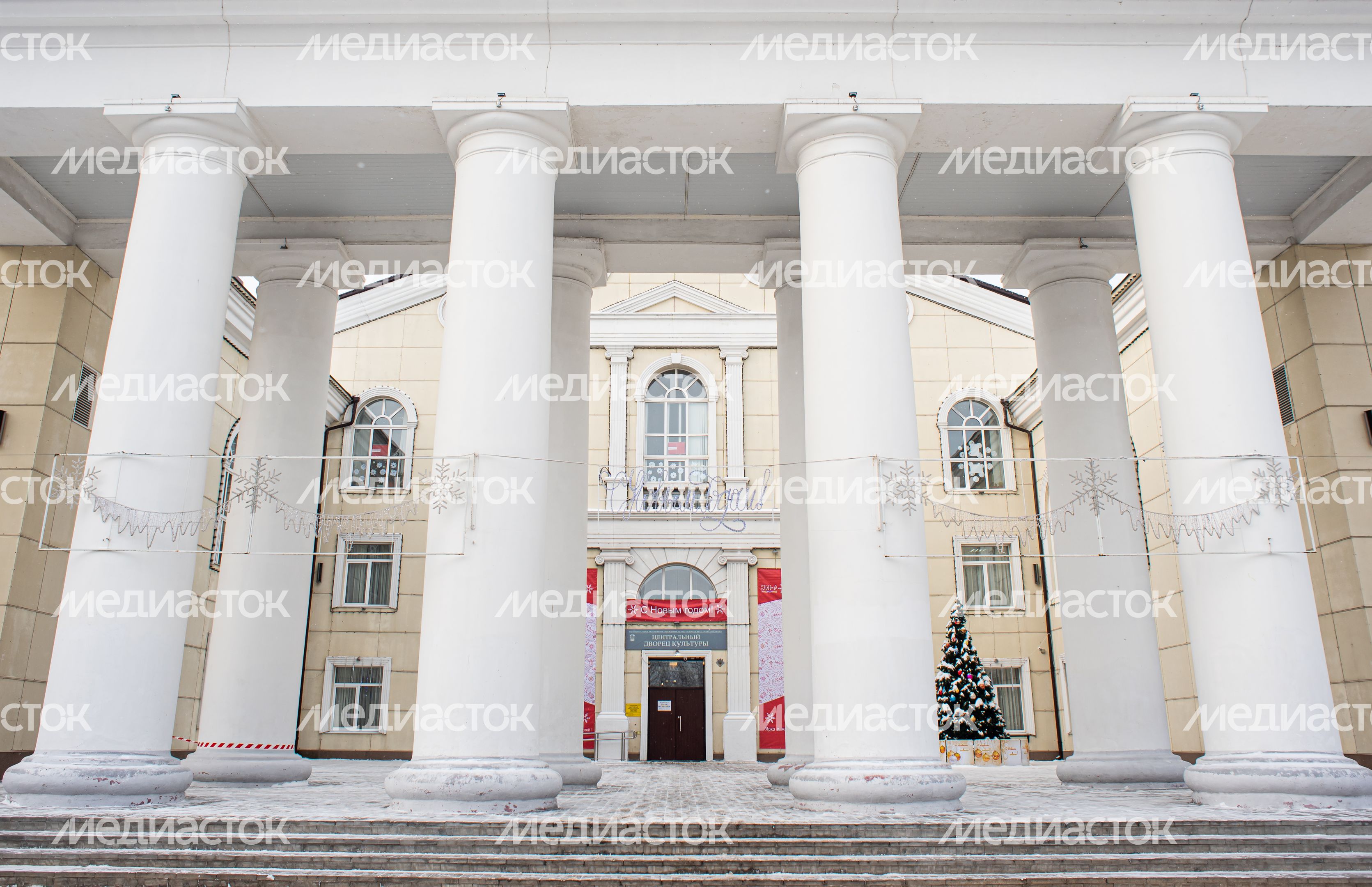 Зимние виды города Щелково