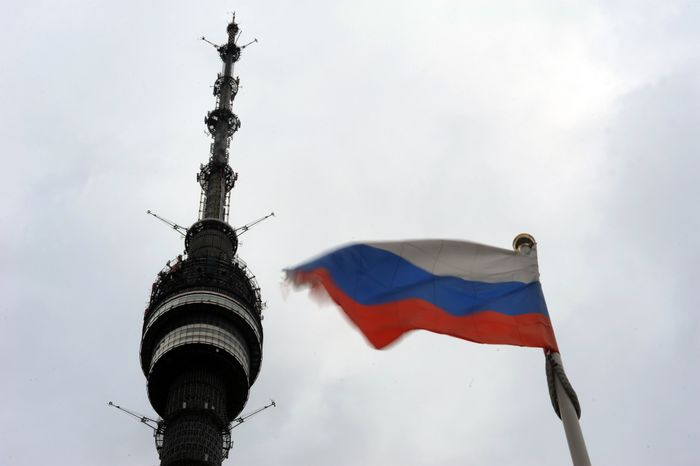 Телебашня Останкино в Москве