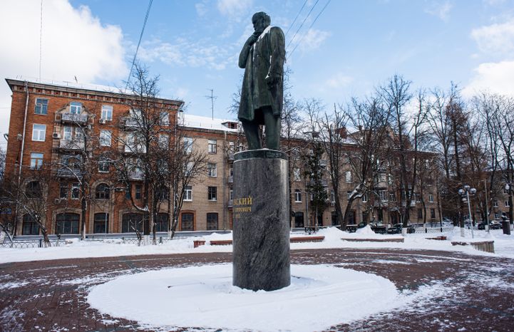 Зимние виды города Жуковский