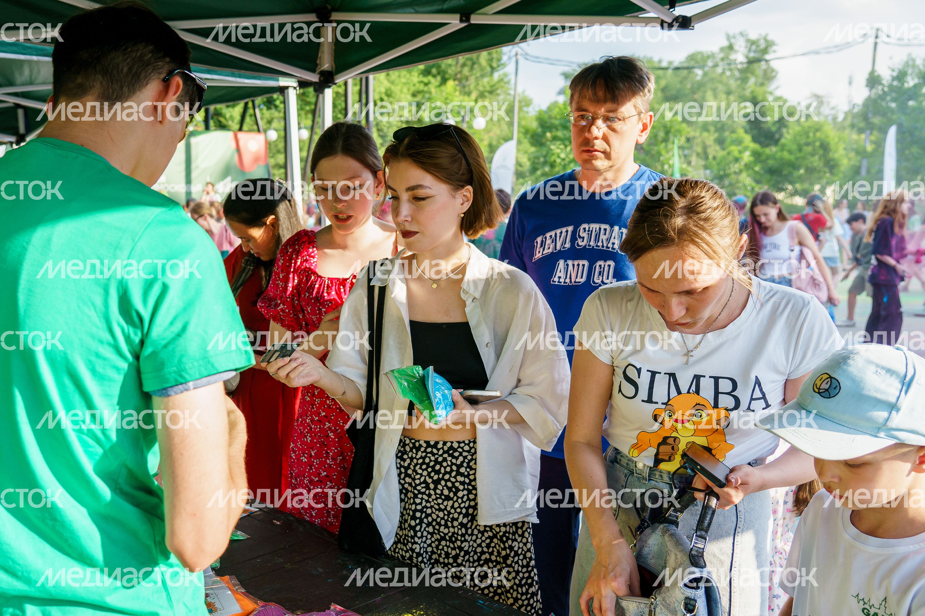 День защиты детей в Центральном парке культуры и отдыха в Люберцах
