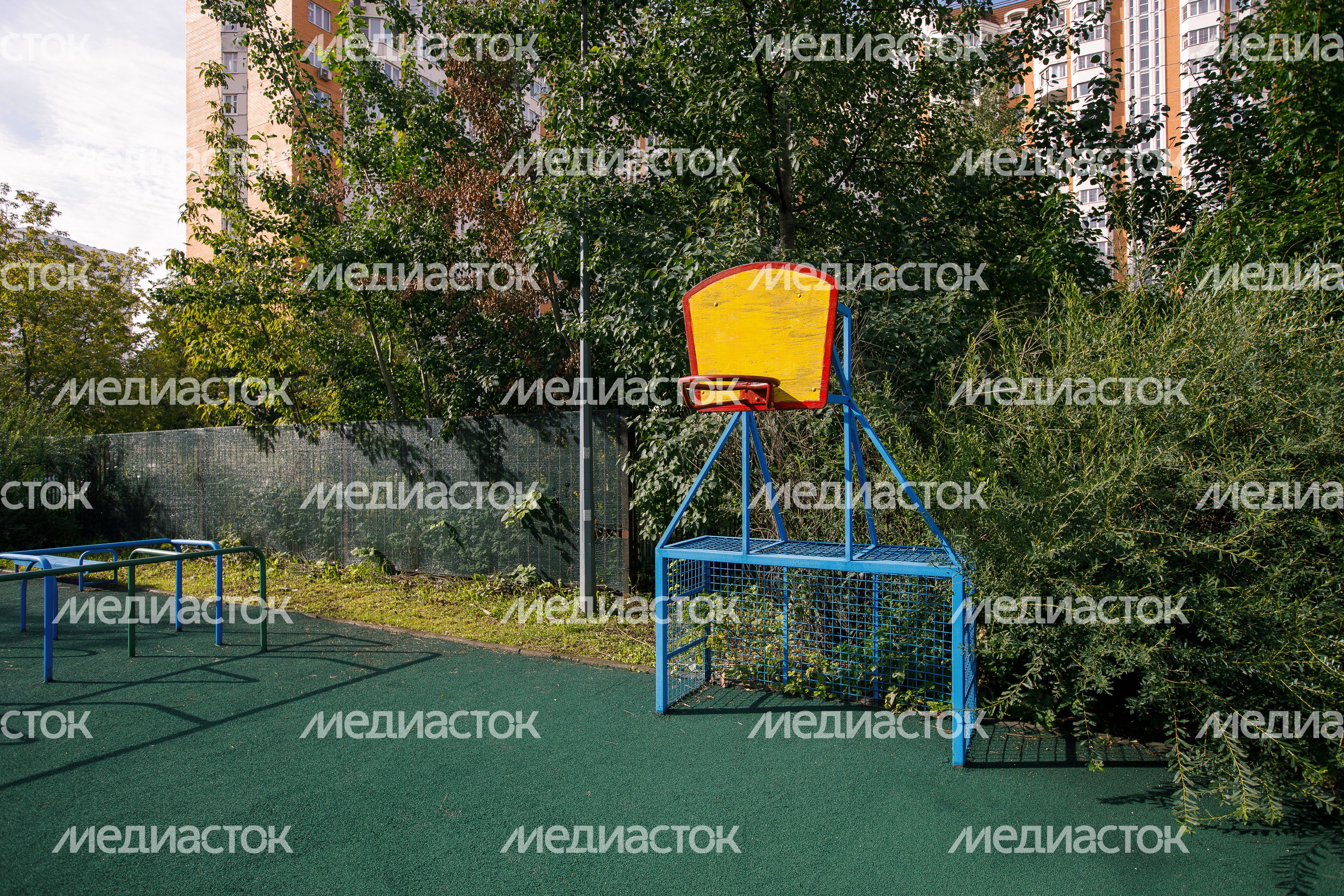 Игровая площадка в детском саду «Светлячок» в Химках